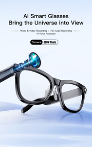 M02C AI smart <b>glasses</b> remote control photo-taking 1080p video recording BT call voice assistant smart sunglasses for unisex - Product Image 3