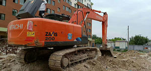 Excavatrice hydraulique originale de chenille de 20 tonnes Japon Hitachi 200 Zx200 excavatrice utilisée excavatrice Hitachi Ex200 - Product Image 4