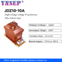 Transformateur de tension monophasé en résine époxy de série JDZ 10KV pour usage intérieur, transformateur de potentiel pour la protection des compteurs VT PT