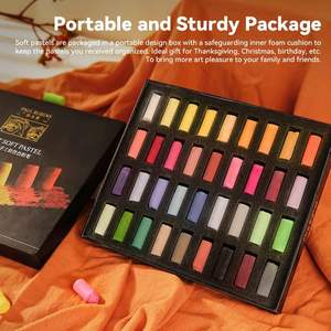 Rubens – <span class=keywords><strong>craie</strong></span> pastel colorée faite à la main, ensemble de 36 couleurs standard, outil de dessin artistique professionnel, coloration lisse et vibrante - Product Image 6