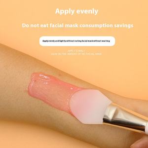 Pincel de silicona blanca para mascarilla Don't Eat, maquillaje de belleza portátil, herramienta de <span class=keywords><strong>Spa</strong></span>, recién llegado - Product Image 3