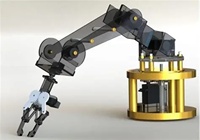 Bras robotisé de peinture automatique, robot de peinture automobile