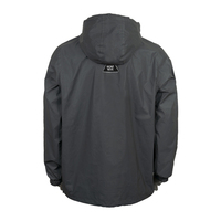 Veste Anorak Homme Imperméable Personnalisable avec Logo, Coupe-Vent à Demi-Zip, Capuche Camouflage Réfléchissant, Style Streetwear pour Randonnée en Extérieur