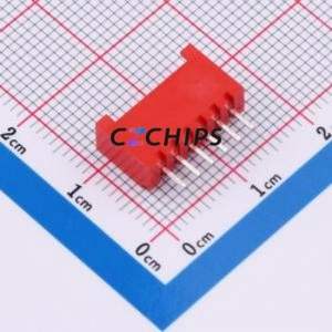 WAFER-HY2.0-6PZZ-R62 Wire-to-Board Pin Header Through hole Component (THT),P=2mm Connector 1x6P 2mm Through Hole HY - Product Image 2