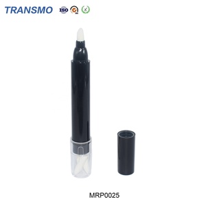 Lápiz Nutritivo para Manicura, Corrector de Esmalte de Uñas, Lápiz Removedor de Esmalte de Uñas Negro de Plástico con Esponja - Product Image 4