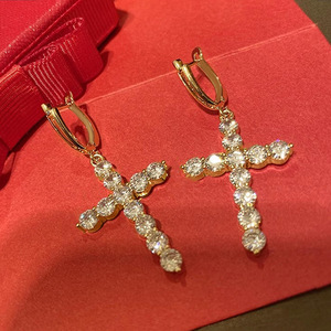 Orecchini pendenti rotondi da donna, semplici, da indossare tutti i giorni, accessori per le orecchie alla moda ed eleganti - Product Image 5