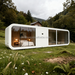 Cabaña Prefabricada con Cocina, Estructura <span class=keywords><strong>de</strong></span> Acero, Casa <span class=keywords><strong>de</strong></span> Vacaciones Familiar para Escapadas <span class=keywords><strong>de</strong></span> <span class=keywords><strong>Fin</strong></span> <span class=keywords><strong>de</strong></span> <span class=keywords><strong>Semana</strong></span>, 5 Años <span class=keywords><strong>de</strong></span> Garantía - Product Image 3