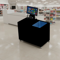 Panier lecteur RFID UHF intelligent ECO avec compatibilité Android pour les magasins de détail