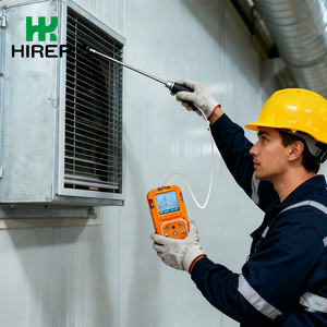 เครื่องตรวจจับก๊าซหลายชนิด HIREP 4-in-1 สำหรับ O2/CO/SOX/NOX เครื่องวิเคราะห์ไอเสียเครื่องยนต์ IP66 ปั๊มดูดแบบปลอดภัยภายในตัว แบตเตอรี่ 2000mAh - Product Image 2