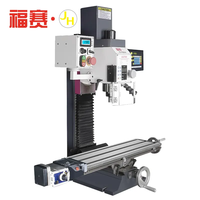 FS-7028VS Machine de perçage et de taraudage automatique robuste Fraiseuse verticale pour métaux Produit de moulins manuels