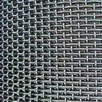 Maille de fil métallique tissée en acier inoxydable haute résistance à la rouille pour machines vibrantes, avec services de découpe/soudage/pliage, prix usine