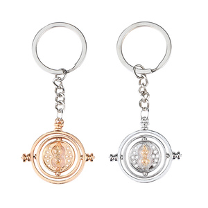 Collier en alliage vintage ZRM pour Time Turner Time Converter Hourglass Horcrux, motif dessin animé, impression numérique, cadeau, direct fabricant - Product Image 6