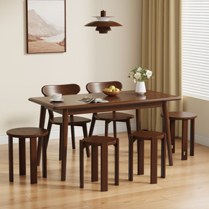 Solid Wood Stackable Round <b>Stool</b> Home Use Modern Design <b>Low</b> <b>Stool</b> For Living Room And Dining Area - Product Image 4