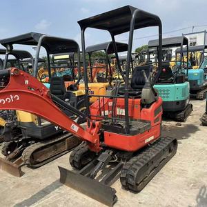 รถขุดขนาดเล็ก Kubota 1.7 ตัน แบบไฮดรอลิก พร้อมบุ้งขุด สำหรับจัดสวน - Product Image 1