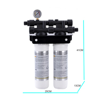 Filtre à eau Easy Connect 18 LPM pour machine à café et à glace, installation manuelle sous évier, pour cuisine commerciale et domestique