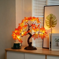Direkt vom Hersteller LED Blatt-Bonsai-Baum-Licht Dekorative Innenraum-Grenzenleuchte für Feiertags- und Saisondekoration