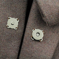 Fermoirs Magnétiques à Coudre de 18 mm Boutons Pression pour Sacs, Scrapbooking, Attaches, Bricolage, Pièces de Couture et Accessoires