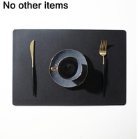 Nouveauté : Sets de table en cuir PU – Service OEM & ODM pour restaurants et cuisines – Support de logo personnalisé – Prix usine – Certifié FSC