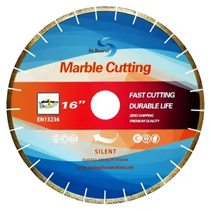 16inch 400mm high quality factory producing silent marble cutting diamond saw blade