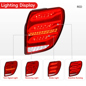 AURON Nueva Luz Trasera LED para Auto y Luz de Circulación Diurna Chevrolet Captiva 2012-2015 12V Actualización Retrofit Ajuste Universal - Product Image 2