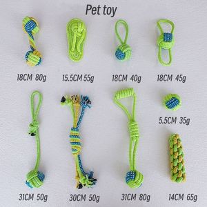 Fast Delivery Wholesale Dog Bite <b>Rope</b> Toy Pet Molar Bite Toy Green Customizable Other Color - Product Image 3