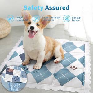 Wholesale Foldable Dog Cooling Mat New Design Pet Ice Summer Keep <strong>Cool</strong> <strong>Pad</strong> for Small Puppy Dogs Cats Cooling Pet Mat - Product Image 4