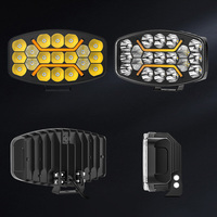 Heavy Duty 9 pouces travail conduite lumière LED ambre Drl lampe auxiliaire étanche Durable Combo faisceau pour véhicules tout-terrain camion SUV