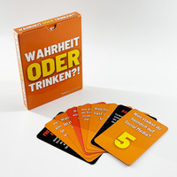 Jeu de cartes à jouer amusant pour fête, personnalisable avec votre design, prix bas, haute qualité