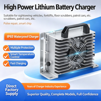 Meilleur chargeur de batterie portable haute intensité 2000W 20A 30A 35A 48V 60V 72V pour chariot élévateur, autolaveuse, gerbeur, véhicule électrique IP67