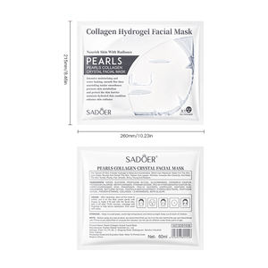 OEM SADOER Private Label Beauty Products Korean Moisturizing Skin Care Face <strong>Mask</strong> Pearls Collagen Nourishing Crystal Facial <strong>Mask</strong> - Product Image 6