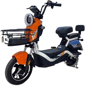 China Factory Sale 48V 350W/500W Motor <strong>2</strong> Seated <strong>Open</strong> <strong>2</strong> Wheel Ebike Kiwo Sk8 Style Digital New Cheap Price Electric City Bicycle - Product Image 4