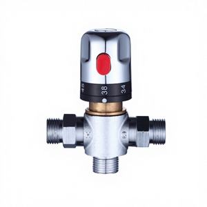 <span class=keywords><strong>วาล์ว</strong></span>ห้องน้ำแบบ3ทางสำหรับฝักบัวมือและวาล์วผสมอุณหภูมิ G1โครเมี่ยมทองเหลืองทึบ/2" - Product Image 2