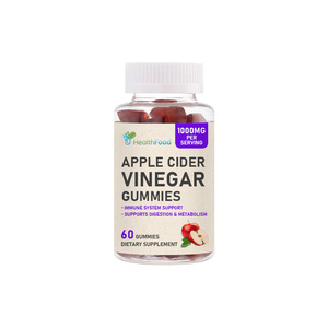 Factory Direct Apple Cider Vinegar Gummies with Apple Cider Vinegar Healthy Immune Function Helps Cleansing Weight Loss Gummies - Product Image 1