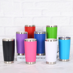 Vasos Térmicos Personalizados Baratos de 20oz, Doble Pared, Acero Inoxidable 304, para Cerveza, Café, con Tapa, Venta al Por Mayor - Product Image 5