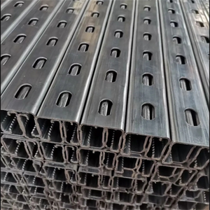 Chất lượng tốt C kênh đường sắt 41*41*1.5 mét cho năng lượng mặt trời gắn hệ thống - Product Image 4