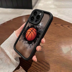 Cool Basketball Imprimer Échelle Lentille Style Antichoc TPU Housse de Téléphone Portable pour <span class=keywords><strong>Iphone</strong></span> 8 X Xr Xs <span class=keywords><strong>11</strong></span> 12 13 14 15 16 17 Pro Max - Product Image 2