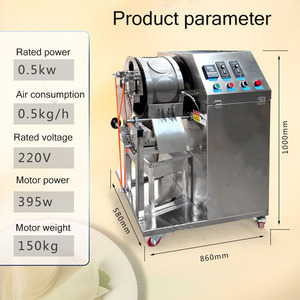 Vịt bánh quá trình làm cho máy hạt sản phẩm Máy làm mùa xuân cuộn da máy để bán - Product Image 3