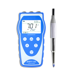 NADE SX811-SS -2.00 a 19.99pH Laboratório Medidor de <span class=keywords><strong>pH</strong></span> Portátil com LabSen 753 Spear <span class=keywords><strong>pH</strong></span> Eletrodo para Alimentos, Queijo, Frutas e Pão - Product Image 5