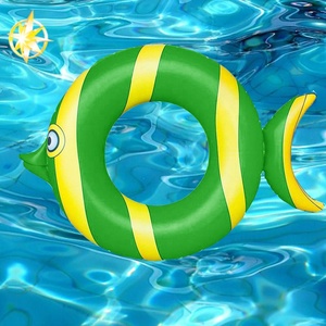 Palla Gonfiabile in PVC Verde a Forma di Pesciolino di Alta Qualità, 33cm, Capacità 20kg+, per Giochi d'Acqua per Adulti/Bambini - Product Image 4