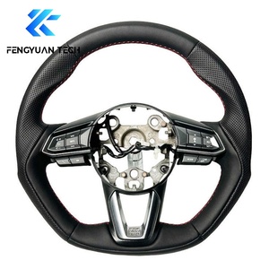 Volante de Coche de Fibra de Carbono Forjado con Cuero Alcántara para <span class=keywords><strong>Mazda</strong></span> 3 6 CX3 CX5 CX4 CX8 CX9 MX5 CX-<span class=keywords><strong>5</strong></span> <span class=keywords><strong>MX</strong></span>-<span class=keywords><strong>5</strong></span> BP BM KE 2014 - Product Image 1