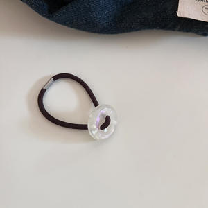 ยางรัดผมสไตล์เรโทรแบบมินิมอล ยางยืดสำหรับผู้หญิง ไม่ลื่น ยืดหยุ่นสูง เครื่องประดับผมวินเทจ - Product Image 6