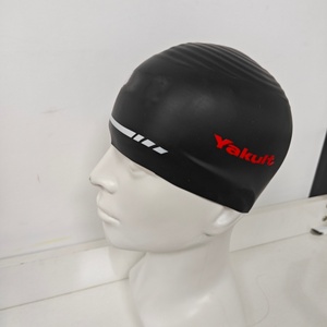 Casquette de course imperméable OEM, <span class=keywords><strong>bonnet</strong></span> de bain en silicone pour adultes et enfants, logo imprimé, couleur personnalisée - Product Image 2