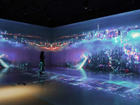 Pantalla de Visualización LED Interior P1.86 de Empalme Continuo Panel Magnético HD para Publicidad Video Wall LED a Todo Color Panel LED Fijo para Interiores