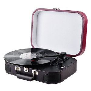 专业木制手提箱BT <span class=keywords><strong>USB</strong></span>标清唱片播放乙烯基唱片转盘，内置扬声器托卡迪斯科 - Product Image 3