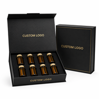 Boîtes rigides personnalisées de qualité supérieure avec estampage à chaud pour coffret cadeau de collagène et peptides haut de gamme, emballage à fermeture magnétique