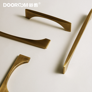 Dooroom bán chạy nhất đồ nội thất hiện đại kéo rắn brass tủ quần áo vàng sang trọng xử lý - Product Image 2