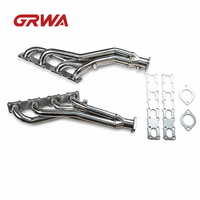 Collecteurs d'échappement personnalisés GRWA pour Nissan Titan Armada A60 2004-2015 SS201 poli miroir 1,25 mm