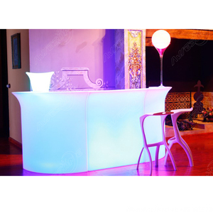 Đèn <span class=keywords><strong>Led</strong></span> Dạng Mô-đun Độc Quyền Quầy <span class=keywords><strong>Bar</strong></span>/Quầy <span class=keywords><strong>Bar</strong></span> Di Động Được Chiếu Sáng/Quầy <span class=keywords><strong>Bar</strong></span> Đồ Nội Thất Bằng Nhựa Pin Lithium Hiện Đại Có Thể Sạc Lại - Product Image 2