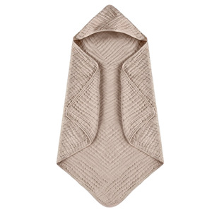 Muslin trùm đầu em bé khăn bông bé Khăn tắm với mui xe mềm mại và thấm bé tắm khăn với mui xe - Product Image 6