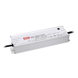 MEAN WELL HLG-185H-C700A 94% Efficienza Driver LED a Corrente Costante IP67 Impermeabile, Uscita Regolabile 143-286V 200W, per Illuminazione LED - Product Image 2